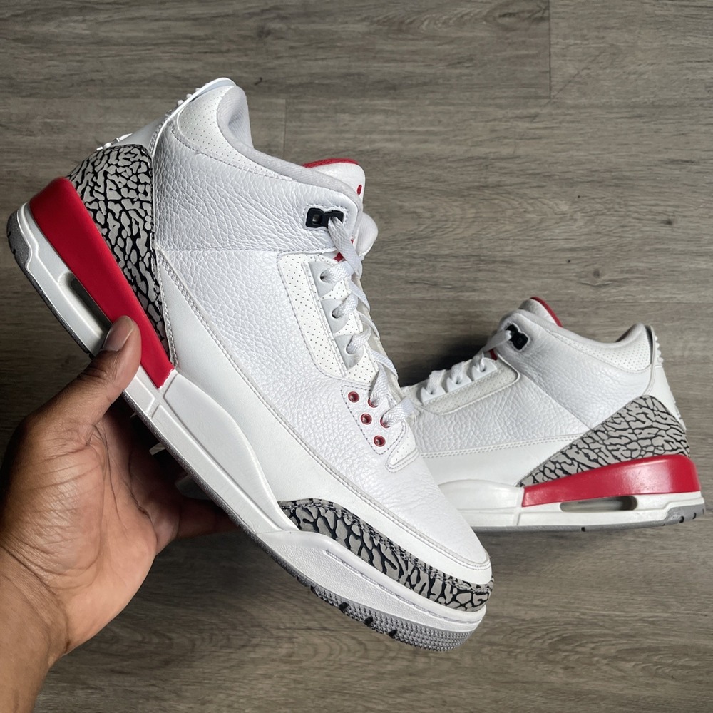 Size 14- Air Jordan 3 Retro Hall Of Fame 136064-116